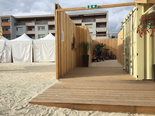 Zugänglichkeit zum Cargo Beach