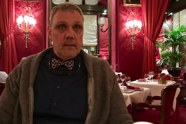 Frank F. im Hotel Sacher Wien