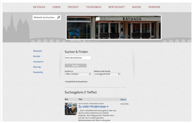 Inklusionsbeirat in Weilburg