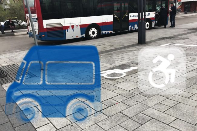 Sicherer Parkraum am Bahnhofsvorplatz