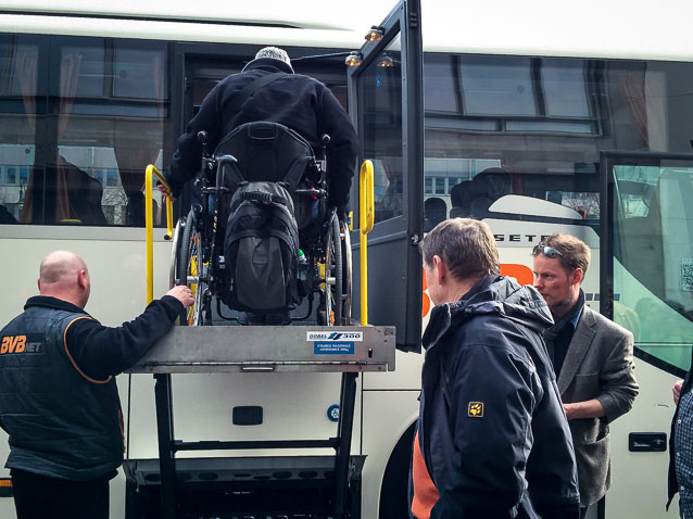 Bus ohne Barrieren