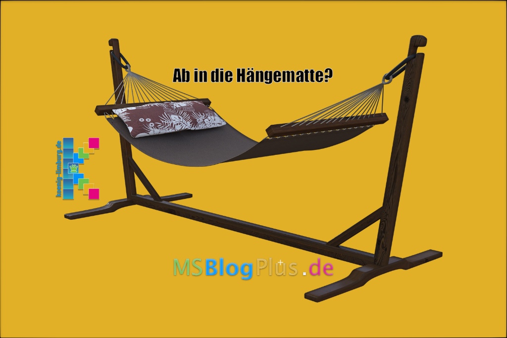 Ab in die Hängematte?