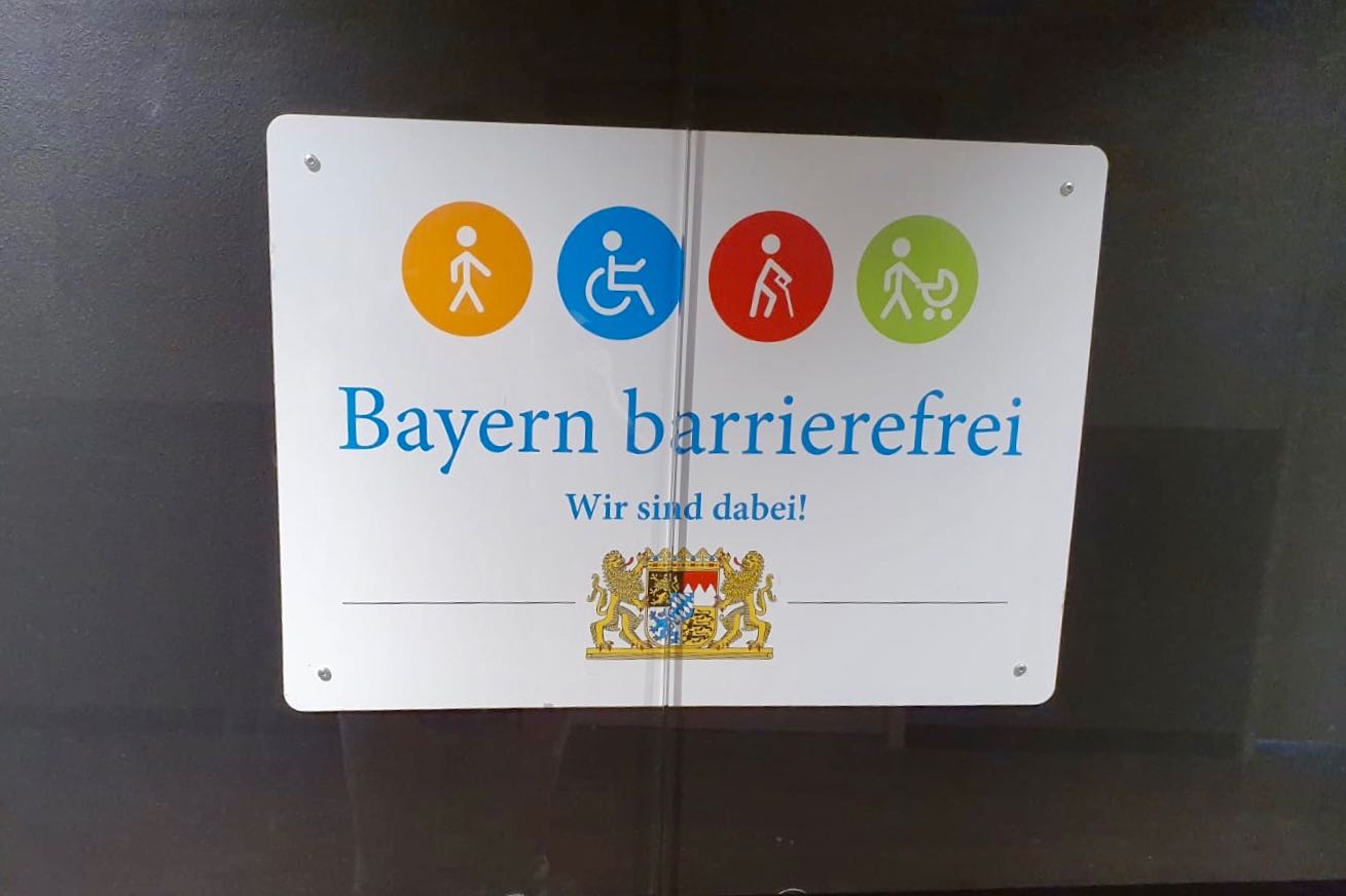 Symbole zur Barrierefreiheit