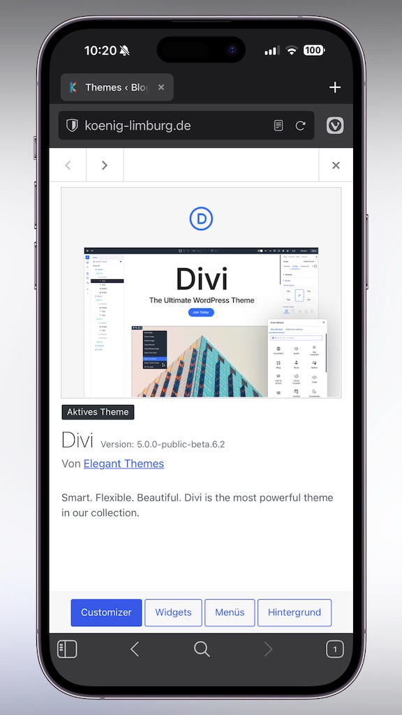 Changelog des Blog 4u