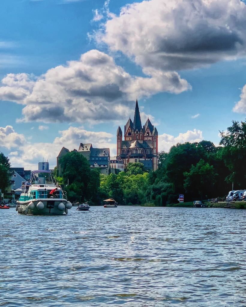 Boot auf der Lahn