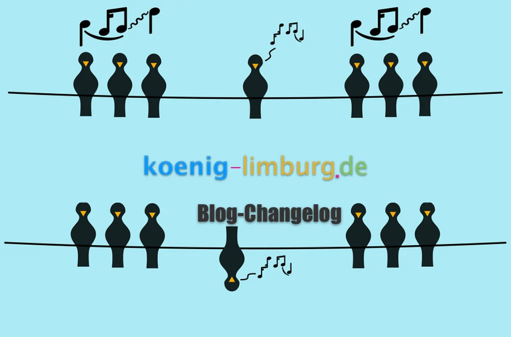 Changelog des Blogs