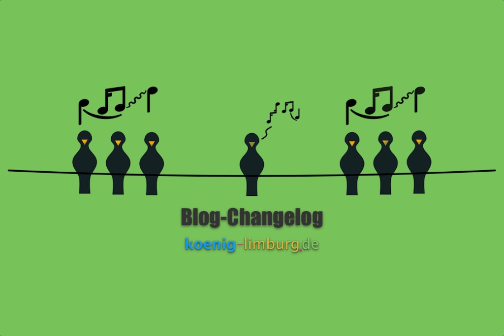 Changelog des Blog 4u
