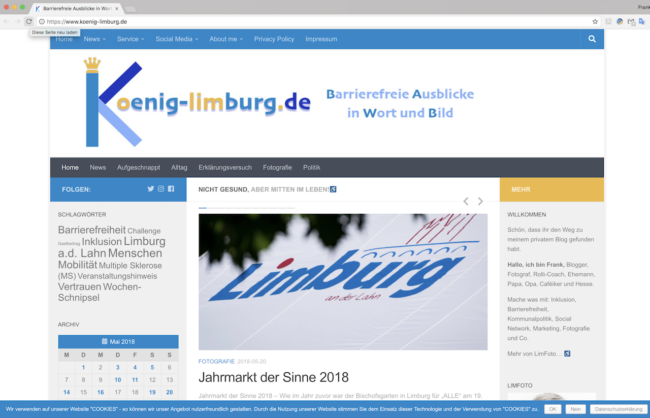 Änderungen im Blog