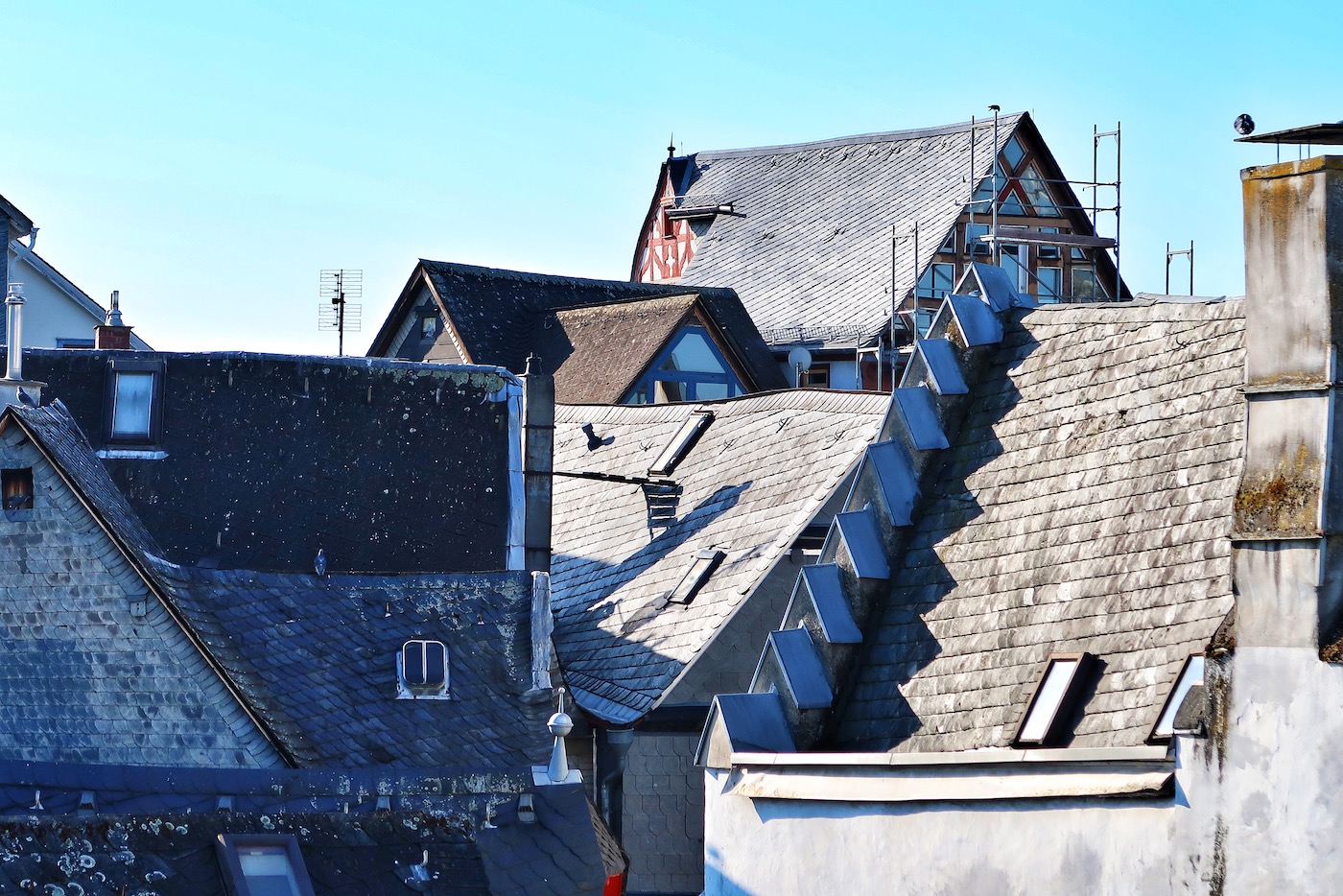 Blick über die Dächer der Limburger Altstadt