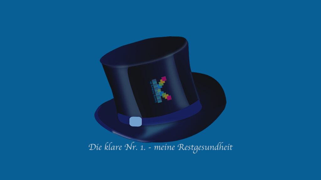 Die klare Nr. 1. - meine Restgesundheit