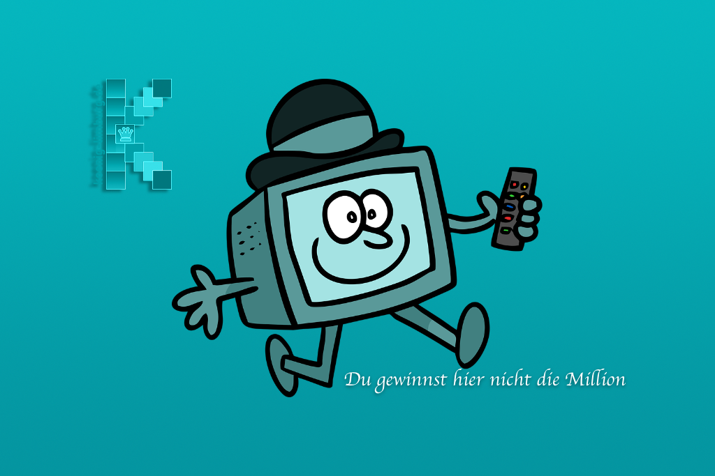 Du gewinnst hier nicht die Million
