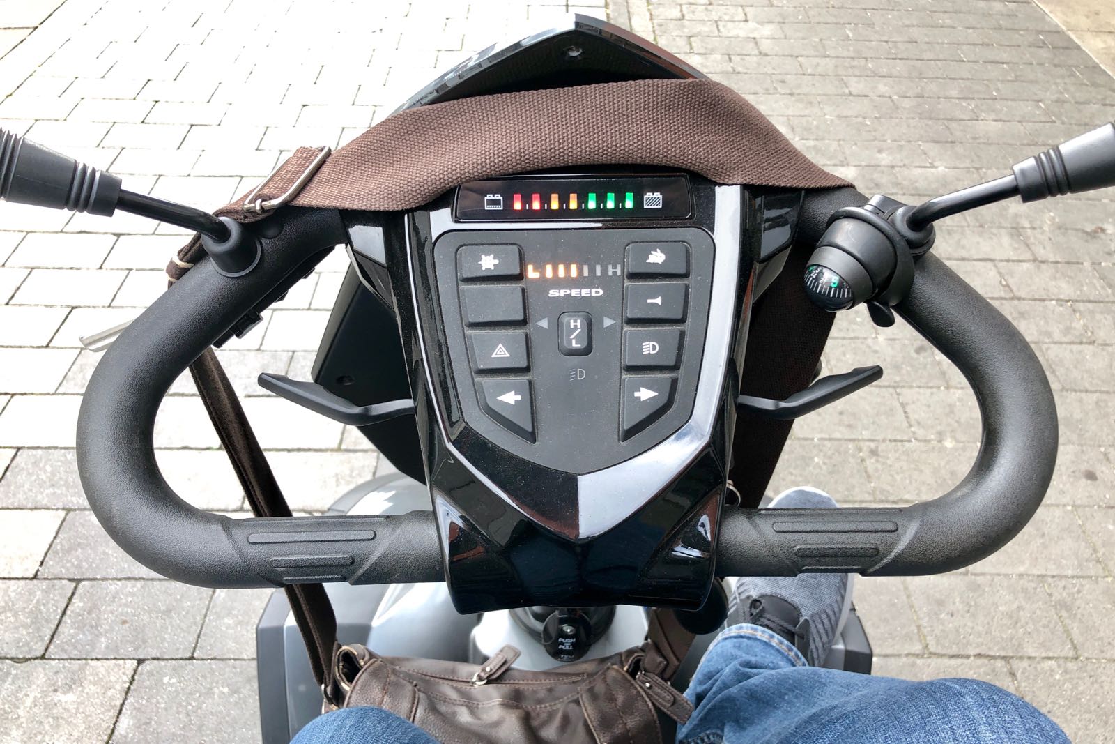 Cockpit meines E-Scooter's