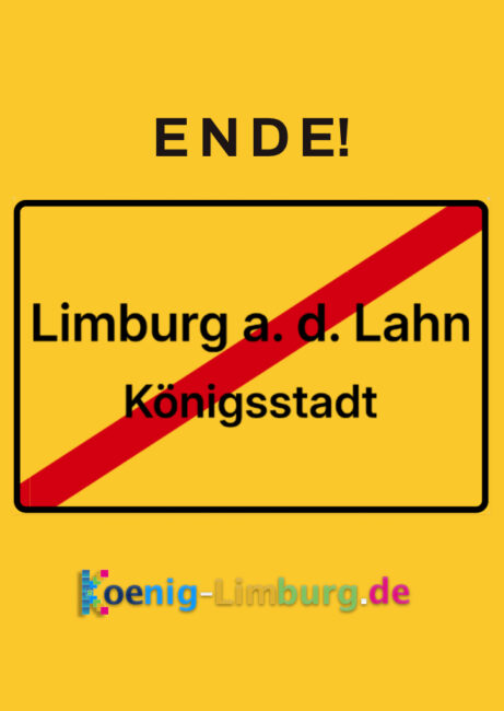 Aus gegebenem Anlass: Das Ende!