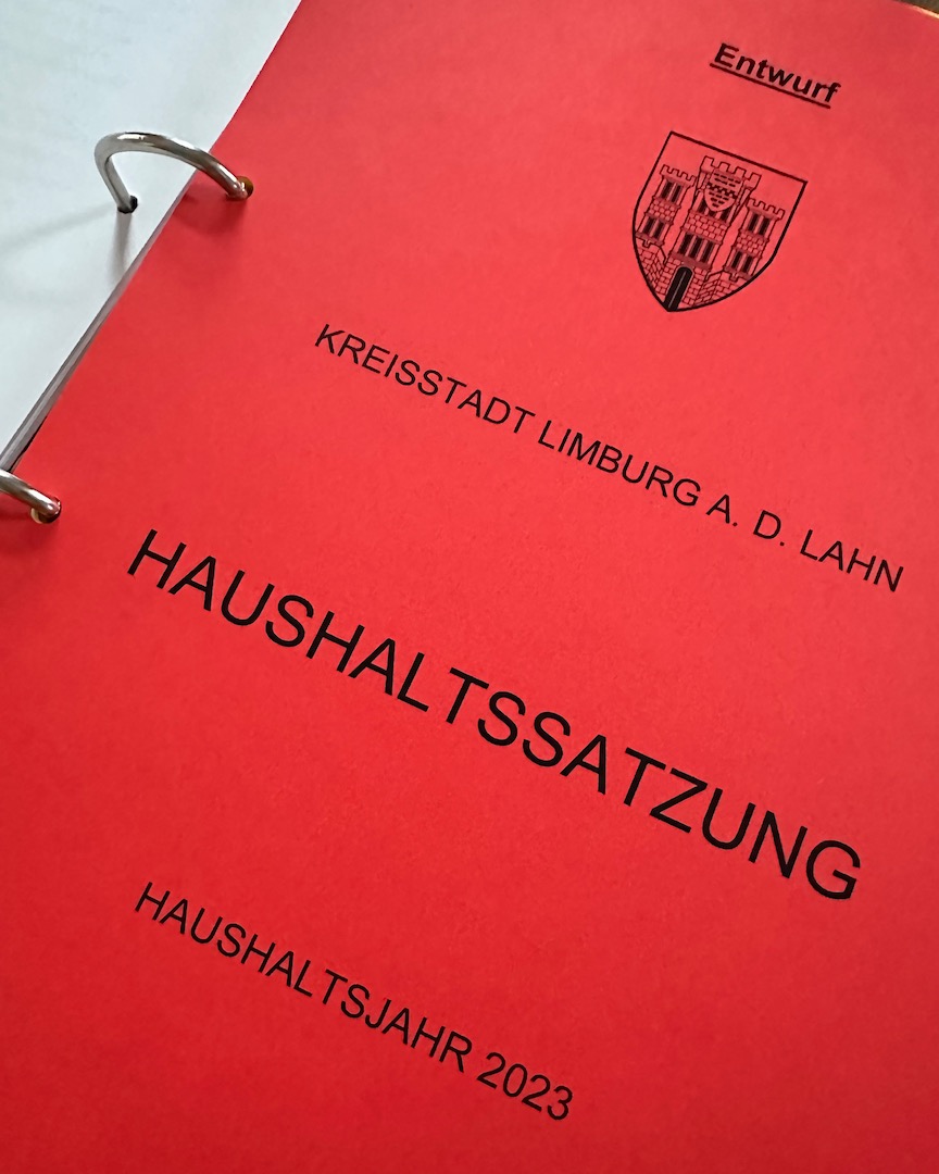 Entwurf der Haushaltssatzung 2023