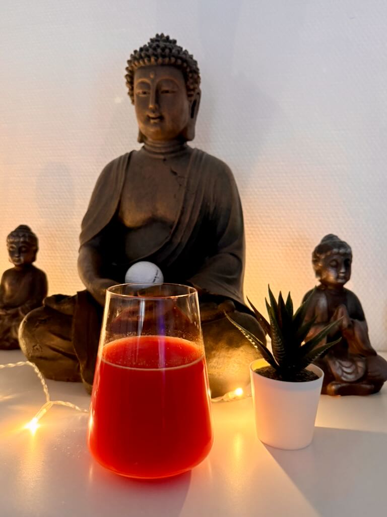 Granatapfel-Orangen-Saft