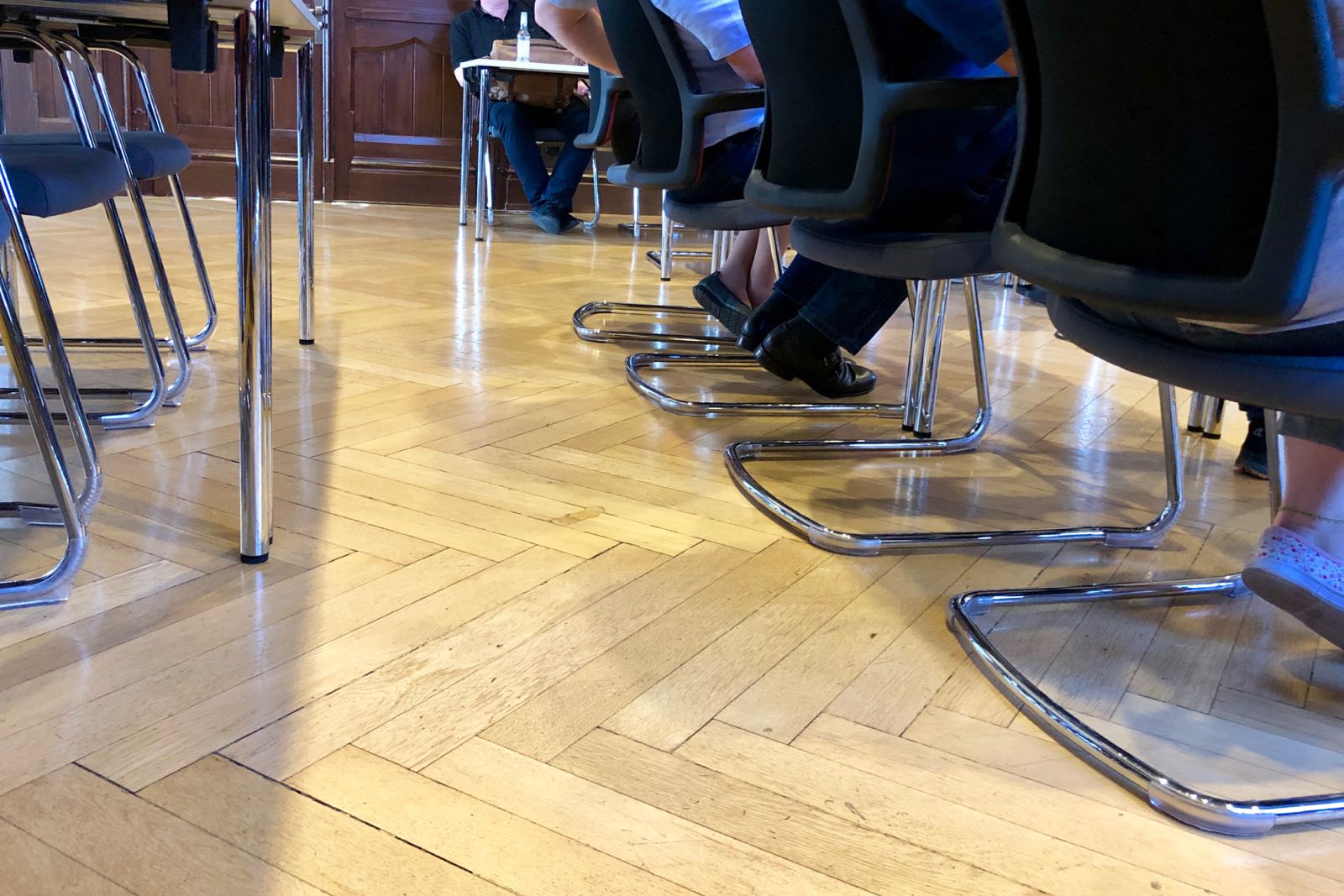 Kein durchkommen zum WC