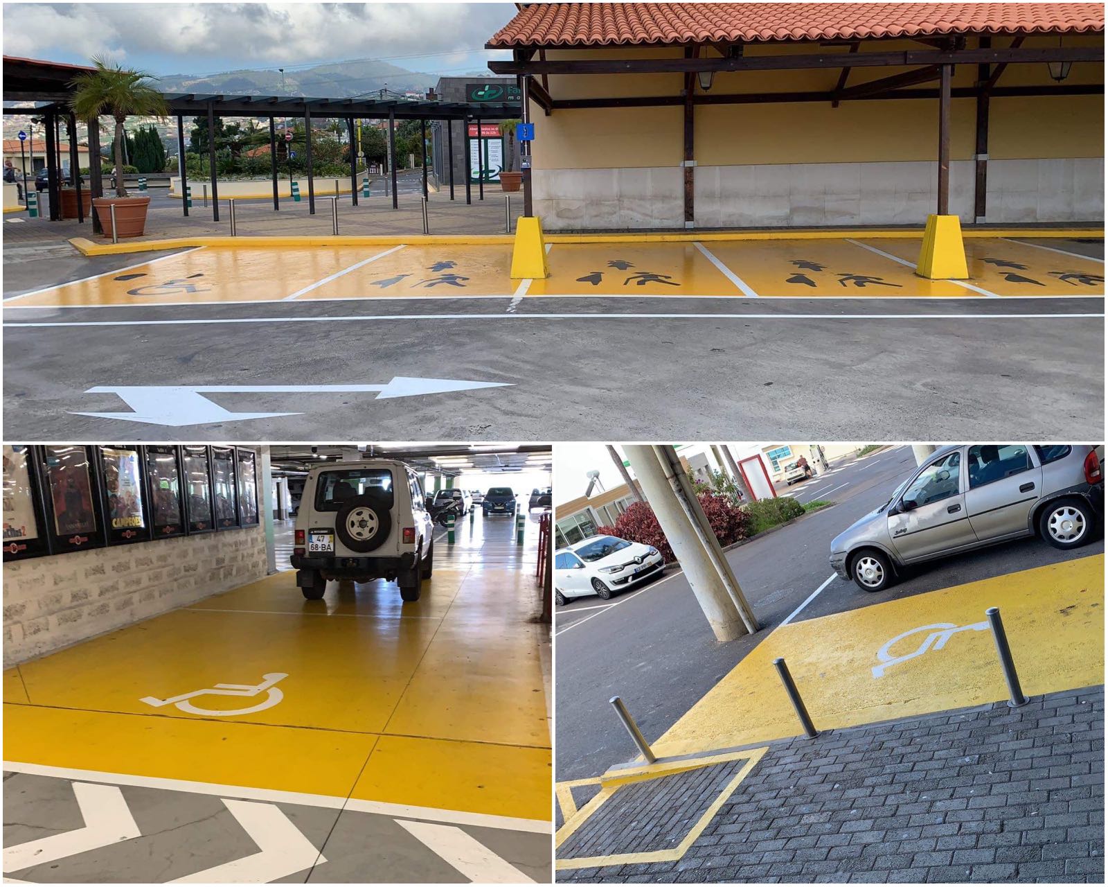 Parkraum in Portugal