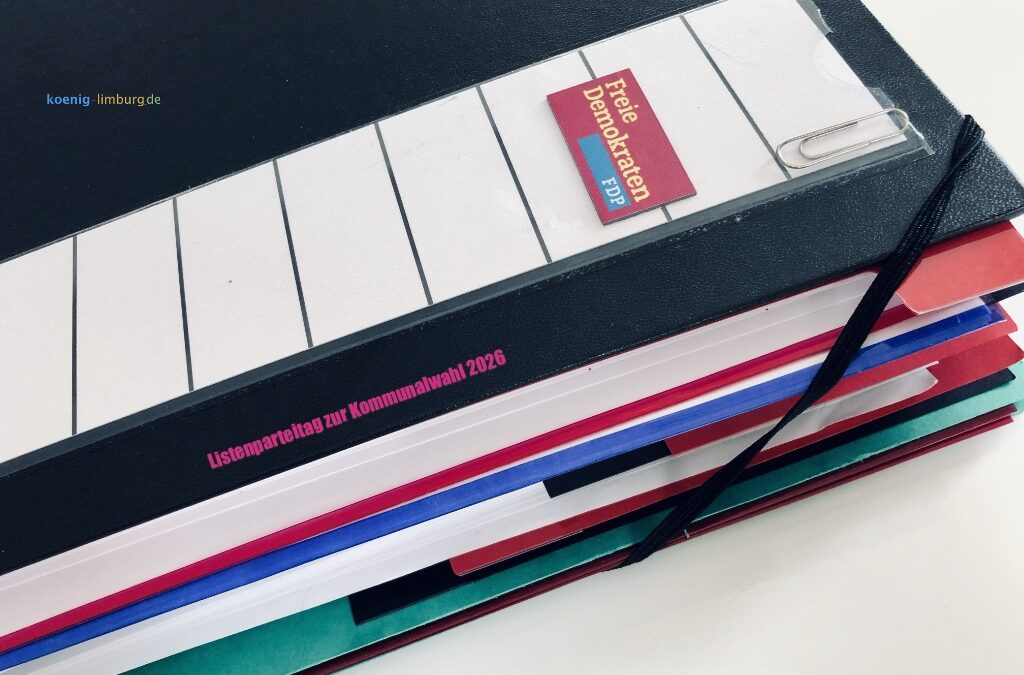 Listenparteitag zur Kommunalwahl 2026