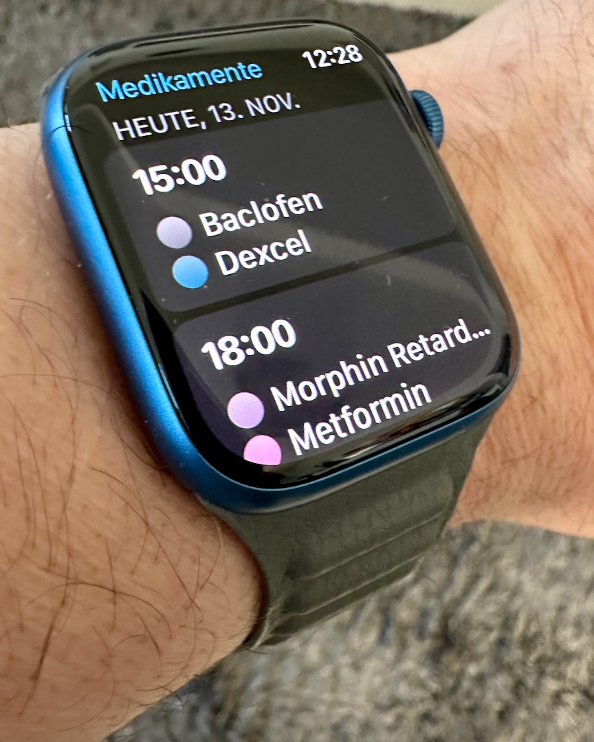 Medikation App - Update watchOS 9