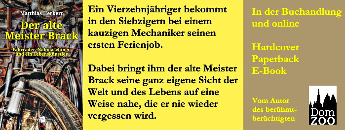 Buchtitel - Der alte Meister Brack 