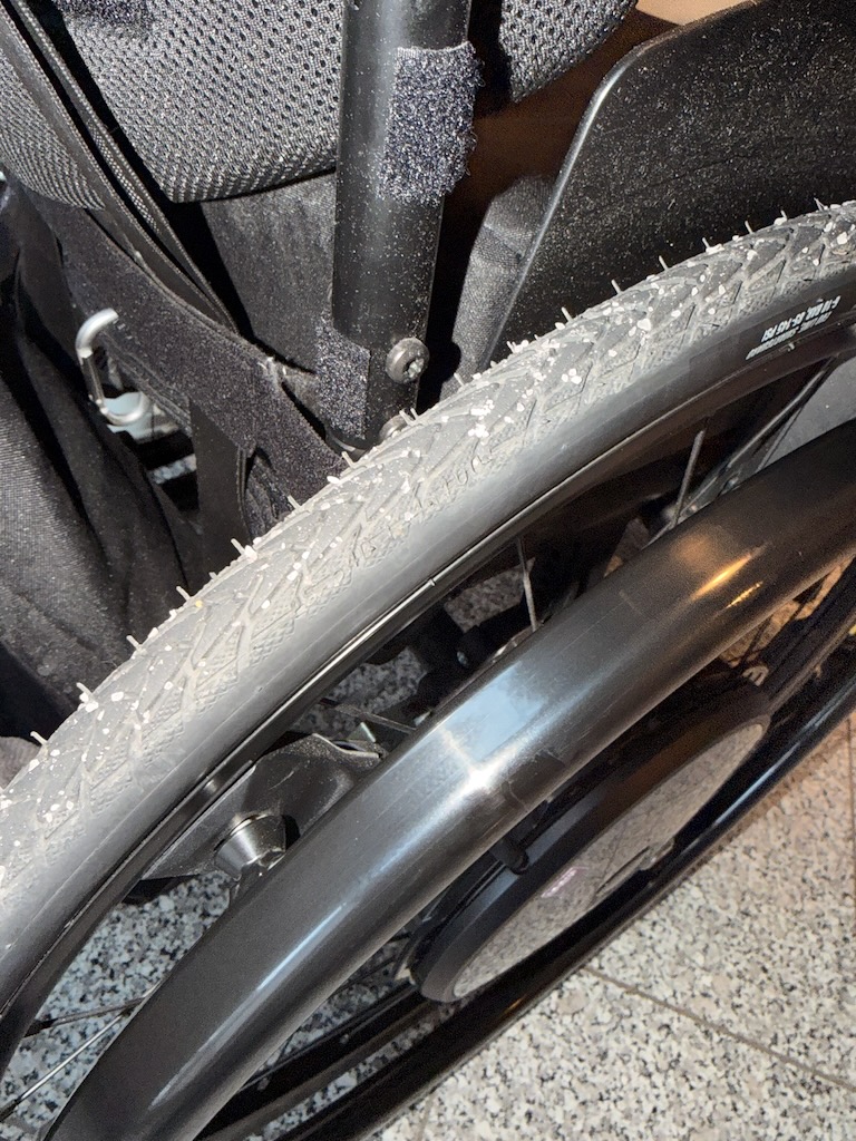 Streusalz (auch Auftausalz genannt) im Blickfeld