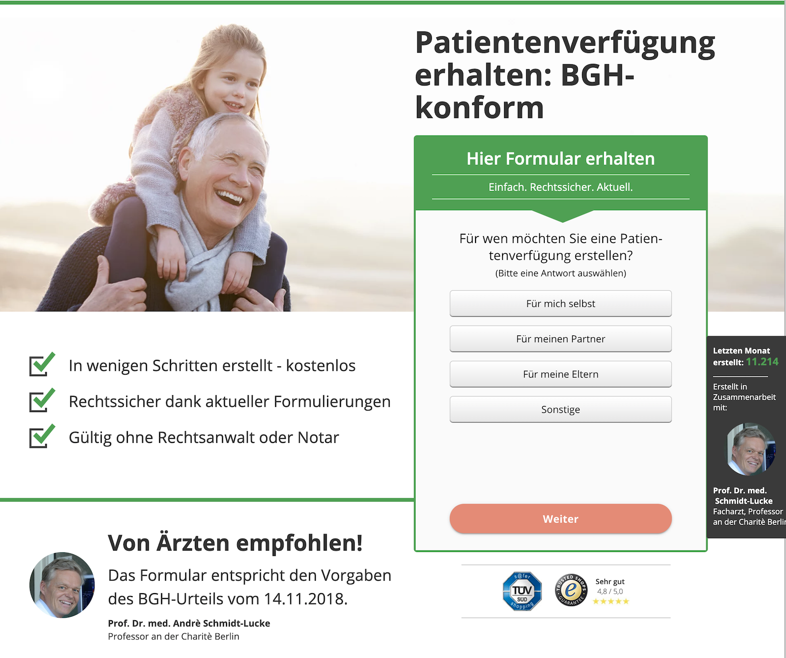 Thema Nr.: 1 "Patientenverfügung"