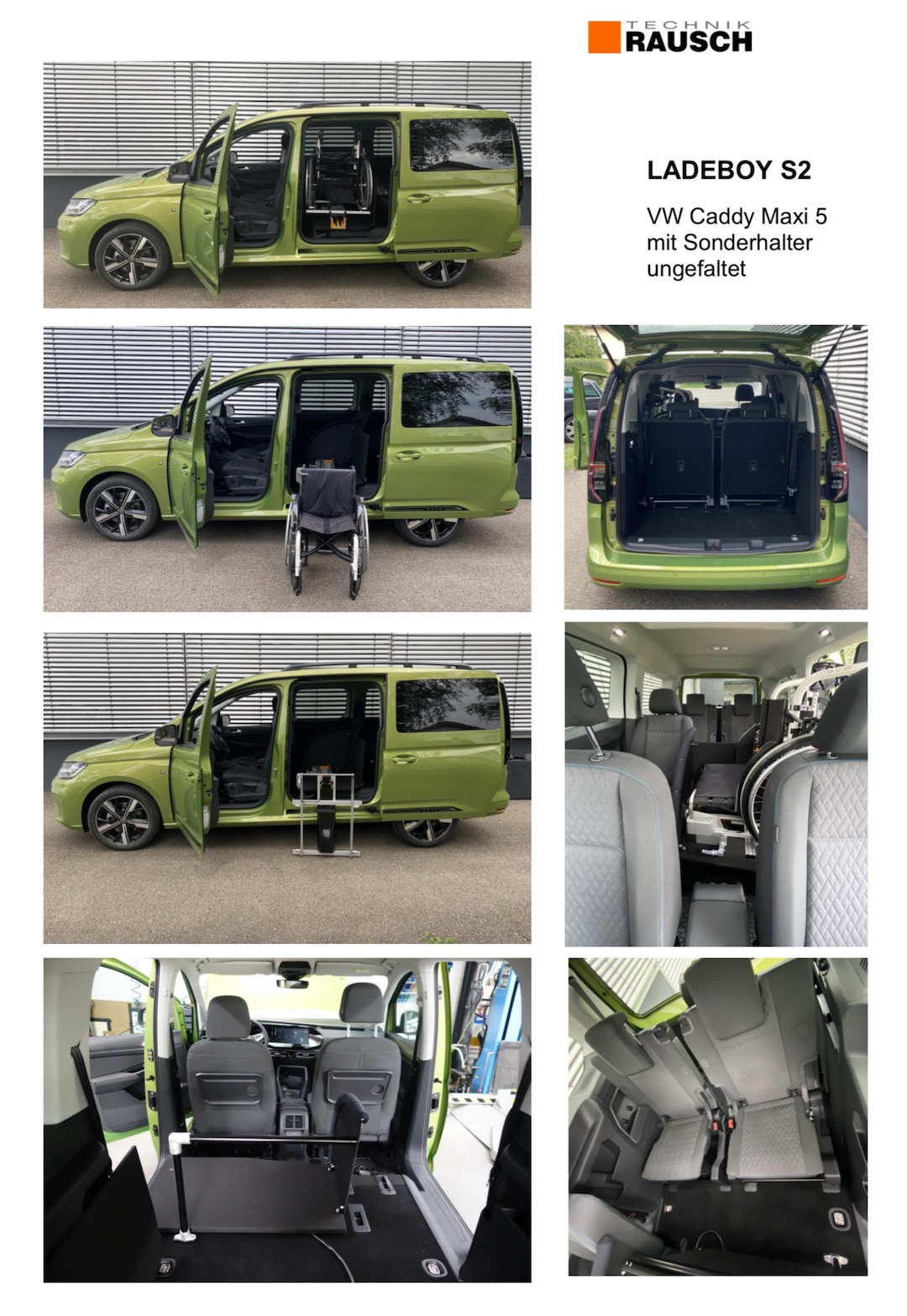 VW Caddy Maxi 5 inklusive Umbau