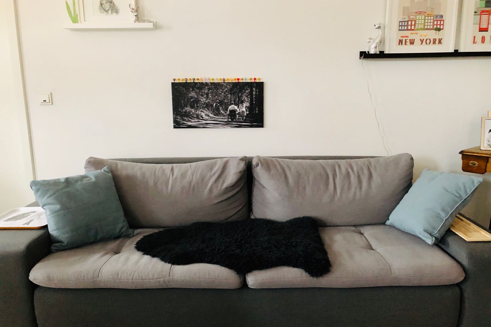Kein rotes Sofa