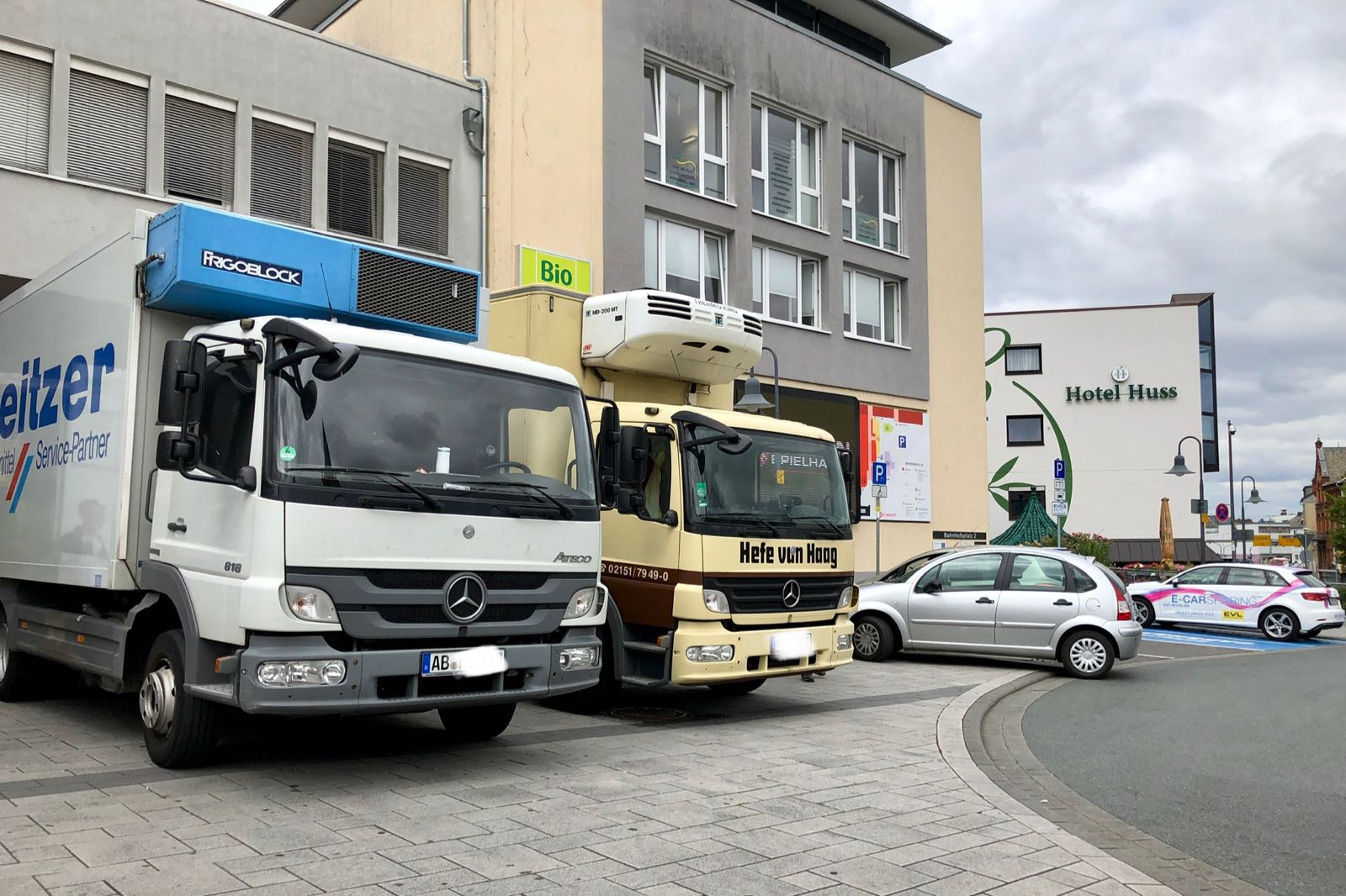 Einfahrt Posthof / WERKStadt