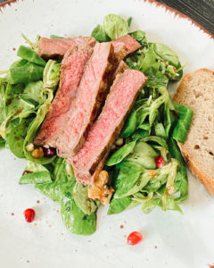 Salat+Fleisch