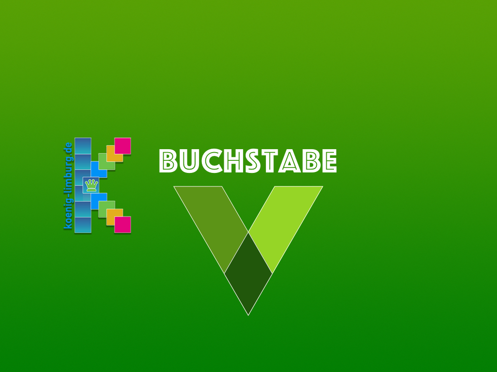 TB-Buchstabe-V Das Alphabet des Lebens: V wie Vater