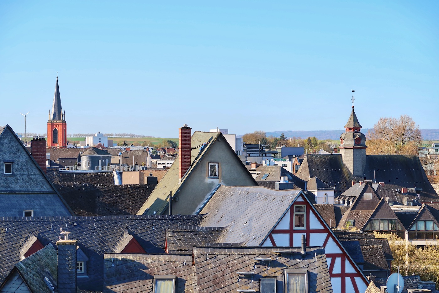 Über den Dächern von Limburg