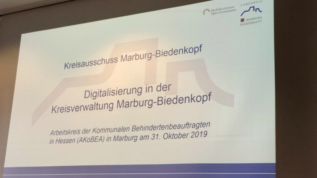 Barrierefreie IT – Veranstaltung in Marburg