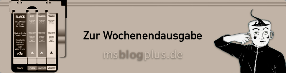 Zur Wochenendausgabe