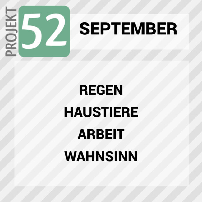 Projekt 52 im September