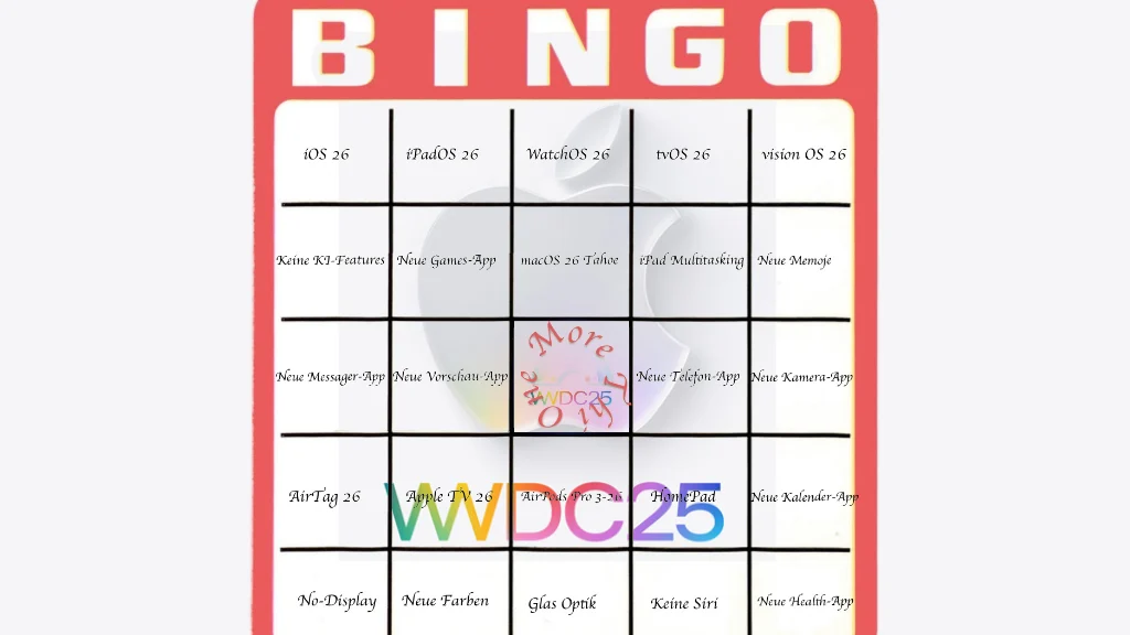 WWDC BINGO 2025