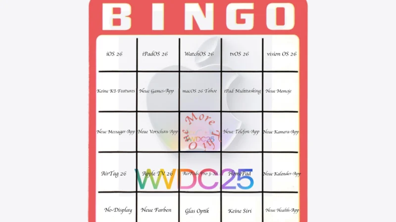 WWDC BINGO 2025