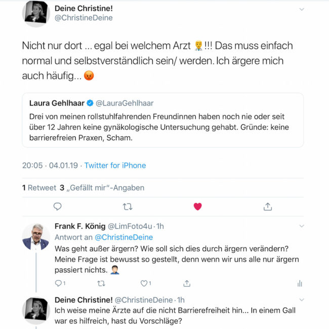 NUR ÄRGERN HILFT NICHT
