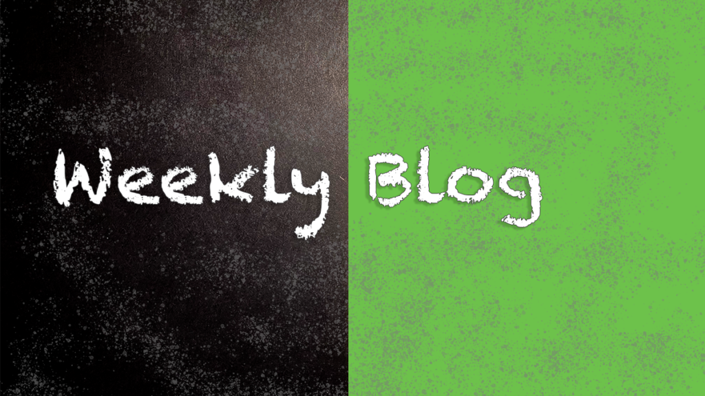 Weekly Blog
